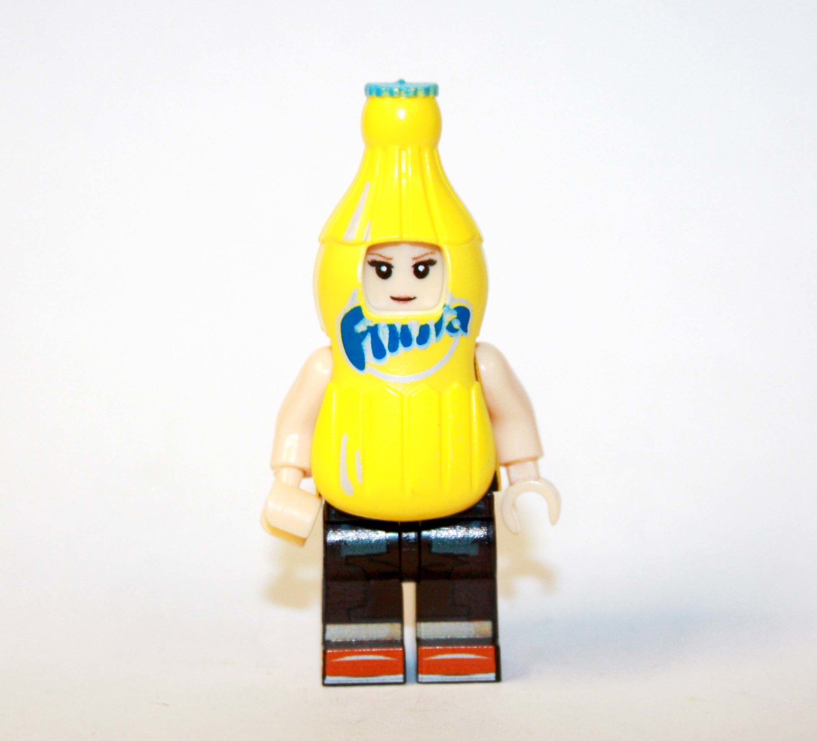 Fanta Soft Drink Suit Girl Cartoon Custom Minifigures - $8.39