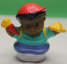 Fisher Price Little Michael With Plane &amp; Paint Brush Figure 2005 - £3.11 GBP