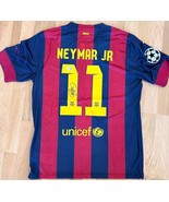 Neymar Hand Signed Barcelona Jersey Autograph with Beckett COA Signed Jersey-... - $928.16