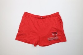 Vintage 90s Mens Large Faded Spell Out Chicago Bulls Basketball Shorts USA AS IS - £27.06 GBP