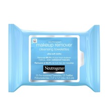 Neutrogena Makeup Remover Cleansing Towelettes &amp; Face Wipes, 25 ct.. - £13.48 GBP