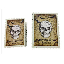 Trinket Keepsakes Boxes Happy Halloween Skull Set 2 boxes - £10.27 GBP