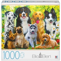 Lisa Alderson: Dog Jigsaw (used 1000 piece import jigsaw puzzle) - £9.71 GBP