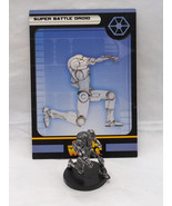 Super Battle Droid Star Wars Revenge Of The Sith Miniature 39/60 With Card - $9.49 CAD