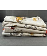 VTG 1950s Grand Prix Racing Car Curtain 2 Panel Set Hot Rod Porsche Ferrari - €81,12 EUR