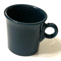 Fiesta Veridian Green HLC USA Vintage 80s Stoneware Coffee O Ring Handle Mug 3.5 - £6.98 GBP