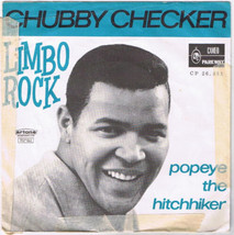 Chubby Checker Limbo Rock 45 rpm Popeye The Hitchhiker Irish Pressing - £11.67 GBP