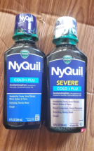 2 Pack Nyquil Cold And Flu Relief Liquid Original Flavor, 12 Oz Each - £28.61 GBP