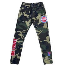 Pro Standard men&#39;s detroit pistons logo pullover sweatpants in CAMO - si... - £62.04 GBP