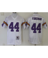 Men's Chuck Foreman #44 Stitched Jersey White - $45.00