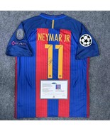 16/17 Barcelona Home Signature Shirt/Jersey Neymar Jr SIGNED - COA - $104.59