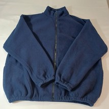 Vintage Auburn Sportswear Men's Blue Fleece Full Zip Pocket Sweatshirt Jacket XL image 10