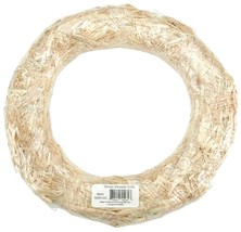 Floracraft Straw Wreath 24 inch 4 5.3900 USD inch - $660.11 MXN