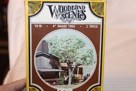 HO Scale Woodland Scenics 4&quot; Shade Trees Kit 2 Trees #TK19 BNOS - £22.03 GBP