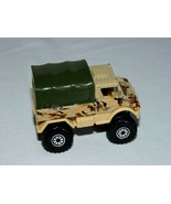 Hot Wheels 1990 Mercedes Benz Unimog Desert Camo Military Transport Truc... - £7.89 GBP