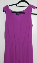 Tahari Arthur S. Levine Sleeveless Purple Maxi Dress Size Women&#39;s XS - £39.41 GBP