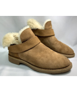 Ugg Women’s McKay Winter Booties Ankle Boots Tan Suede Leather Size 8 - £34.07 GBP