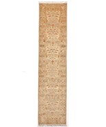 Hand knotted luxury runner rug. Wool pile on cotton foundation. 2&#39;8&quot;x 11&#39;2&quot; - $1,650.00