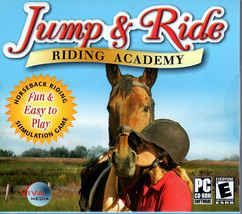 Riding Academy: Jump &amp; Ride (PC-CD, 2005) for Windows - NEW Sealed Jewel Case - £3.98 GBP