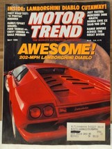 Motor Trend Magazine May 1990 Mercedes 300E 1991 Pontiac Firebird Range Rovers - £4.68 GBP