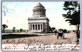 Grant&#39;s Tomb From Riverside Drive New York City NY NYC UDB Postcard w Micah P27 - £2.28 GBP