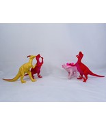 ANKYO Dinosaurs Vintage Plastic Figure Lot Of 4 Bundle Toys Multicolor - £14.87 GBP