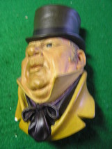 Vintage BOSSONS Chalkware Made in England-MR. MICAWBER..................... - $19.60