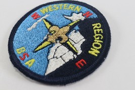 Round Western Region Embroidered Camp Boy Scouts of America BSA Patch - £9.24 GBP