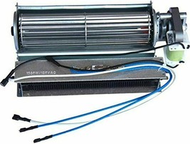 120V Fireplace Blower Squirrel Fan Heating Element Assembly 1350W For Heat Surge - £32.83 GBP