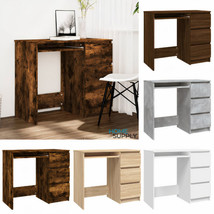 Modern Wooden Computer Laptop Desk With 3 Storage Drawers Office Bedroom... - $76.75+
