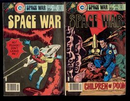 CHARLTON Comics SPACE WAR  #32, 33  * 1979  not graded details scanned - $3.65