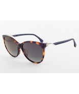 FENDI 209 IPR Havana / Gray Gradient Mirrored Sunglasses FF 209 IPRFQ 57mm - $236.55