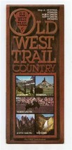 Old West Trail Brochure &amp; Map Discover Montana Nebraska Wyoming N &amp; S Dakota  - £14.24 GBP