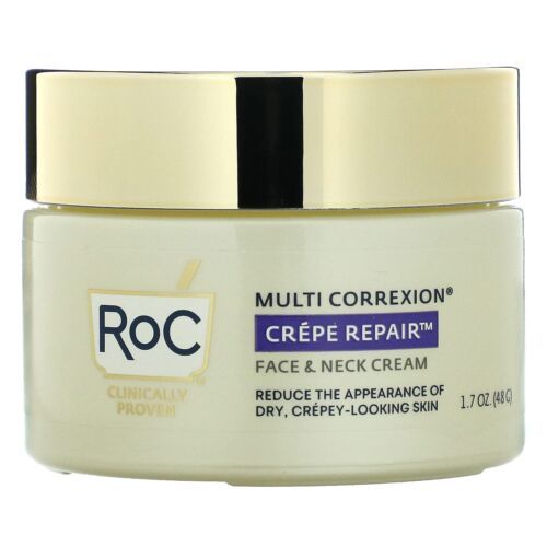 Multi Correxion, Crepe Repair, Face & Neck Cream, 1.7 oz (48 g), RoC - £19.42 GBP