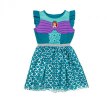 The Little Mermaid Ariel Cosplay Toddler&#39;s Princess Dress Blue - £28.55 GBP