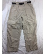 THE NORTH FACE 100% nylon convertible pants / shorts women’s MEDIUM 7” 2... - $22.75