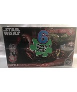 Puzzle Party Pack Star Wars Marvel Avengers Ultimate Spider-Man ~ 6 Puzz... - £19.01 GBP