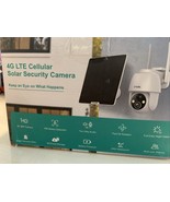 Security Camera 4G LTE Color Night Vision Outdoor Smart Solar Panel Wire... - $1,295.36 MXN