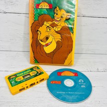 Vtg Disney Lion King 1994 Cd Read Along And Cassette Tape Only No Book S... - $12.74