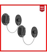 2 Pack Childproof Refrigerator &amp; Cabinet Locks - Heavy-Duty Adhesive Ins... - $42.68 CAD