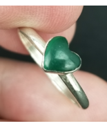 sterling silver malachite heart ring womens Gemstone .925 size 8.5 - €25,82 EUR sterling silver malachite heart ring womens Gemstone .925 size 8.5 - €25,82 EUR