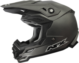 Afx Adult Mx Atv FX-19R Solid Color Helmet Frost Gray Large - $109.95