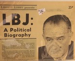 Vintage LBJ A Political Biography President Lyndon Johnson from 1964 VTG - £27.68 GBP