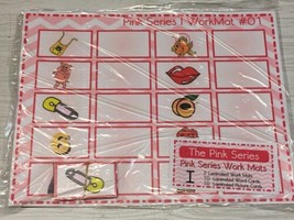The Pink Series - Vowel A Work Mats (40 cards-4 Laminated WorkMats) Mont... - £19.97 GBP