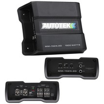 Autotek Mean Machine Compact D Class Amplifier 1500 Watts 2 Channel - $82.15