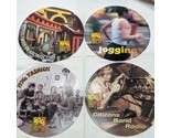 Lot of (4) 1970s Lifestyles Circular Cardboard Collectables With Fun Facts - £11.29 GBP