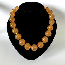 Vintage Amber resin Necklace - Lot 282 - £279.77 GBP