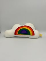 Kiwico Felted Rainbow On Puffy White Cloud Small Throw Accent Pillow 12&quot;... - £7.90 GBP