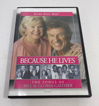 Gaither Gospel Series - Because He Lives (2000, DVD) Songs of Bill &amp; Gloria - £9.50 GBP