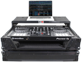 Prox Xs-Ddj800 Wltbl Black Flight Road Case W/ Sliding Shelf 4 Pioneer D... - $458.24